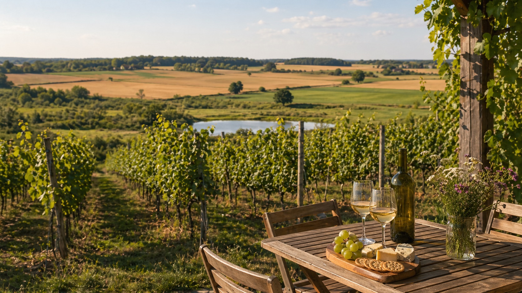 Winnica Barczentewicz vineyard and tasting room near Wilków in Lublin wine country